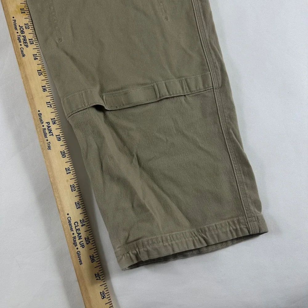 Duluth Trading Co Flex Fire Hose Cargo‎ Pants Mens 42x32 Khaki Tan Workwear